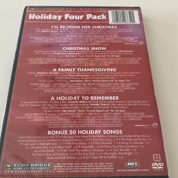New Holiday 4-Film DVD Collector's Set - Picture 3 of 6
